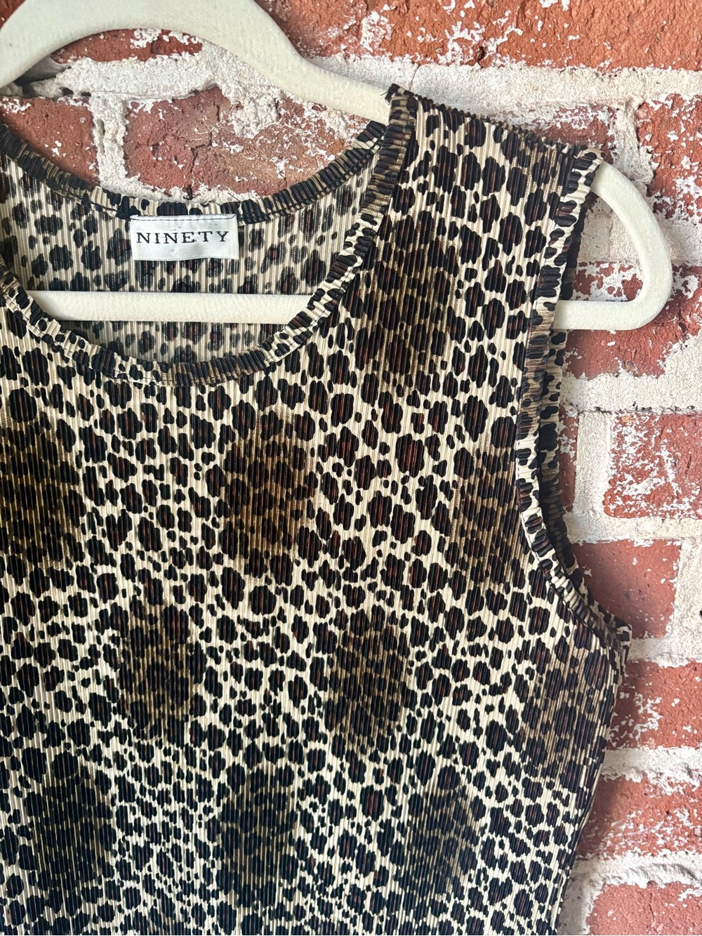 Y2K leopard print tank top - Picture 2 of 4